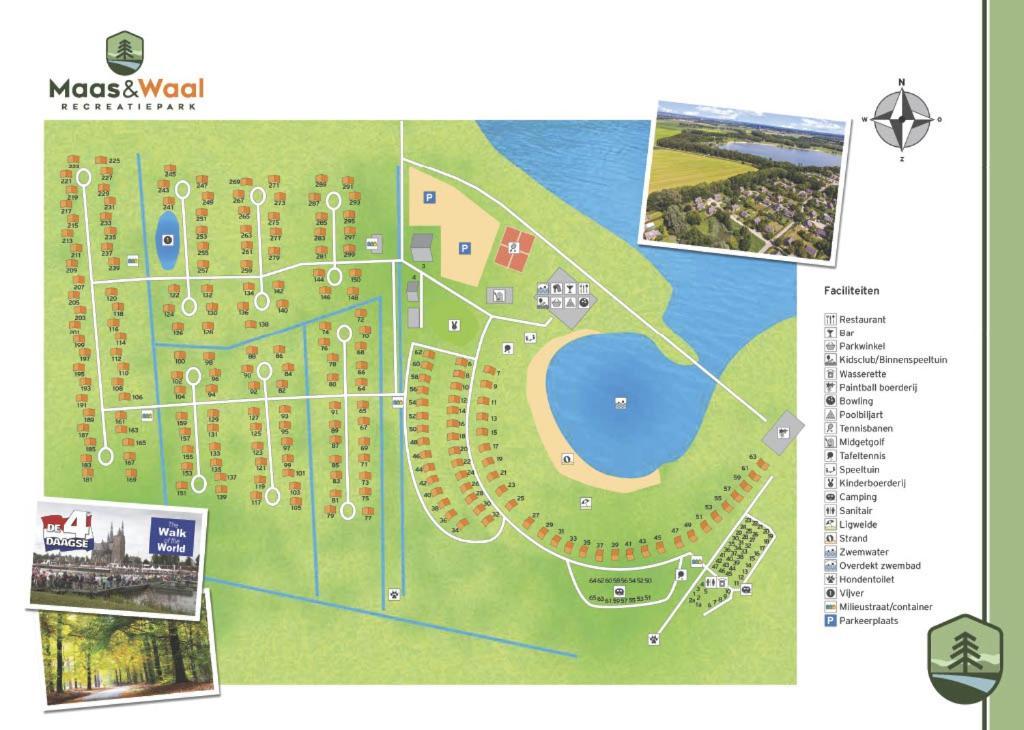 Villa Recreatiewoning Maas En Waal 92 Ewijk Exterior foto