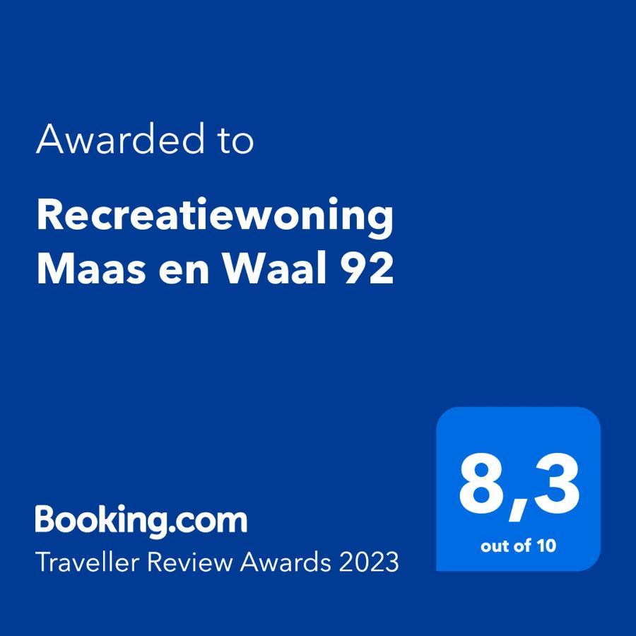 Villa Recreatiewoning Maas En Waal 92 Ewijk Exterior foto